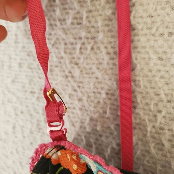 Y2K Guess Women's USA Made Printed Mesh Removal Straps Mini Dress Large - Picture 5 of 9